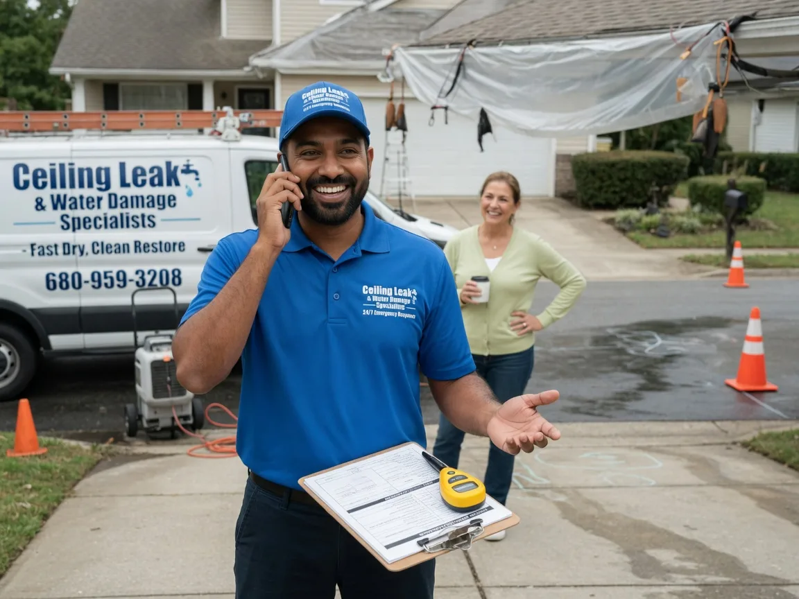 Ceiling Leak Cleanup West Liberty, IA FAQs